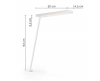 GRAU XT-A Single Table CLAMP bureaulamp - 11