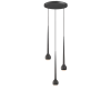 GRAU Falling Sun Chandelier Three hanglamp - 1