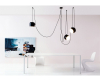 Flos Aim Small hanglamp set van 3 LED zwart - 6