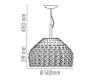 Flos Tatou S2 hanglamp - 5