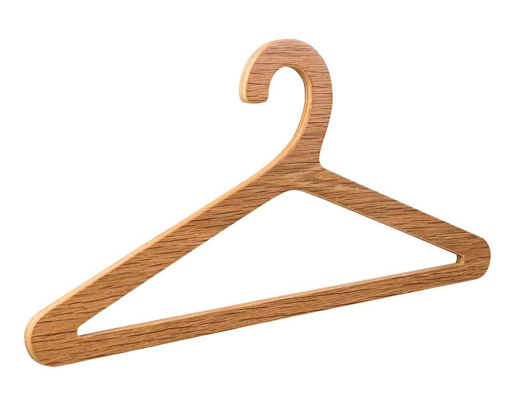 Blokkeren Schuine streep Sandy Pieper Concept FORLI houten kleerhanger | Gerritsma Interieur