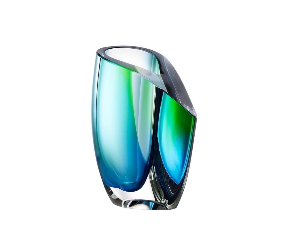 Kosta Boda Mirage Green/blue vaas | Gerritsma Interieur