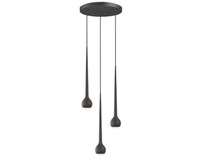 GRAU Falling Sun Chandelier Three hanglamp