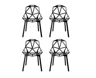 Magis Chair One stapelstoel set van 4
